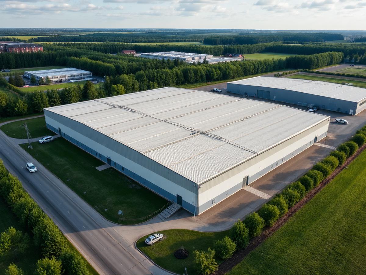 Logistics Hub Roofing