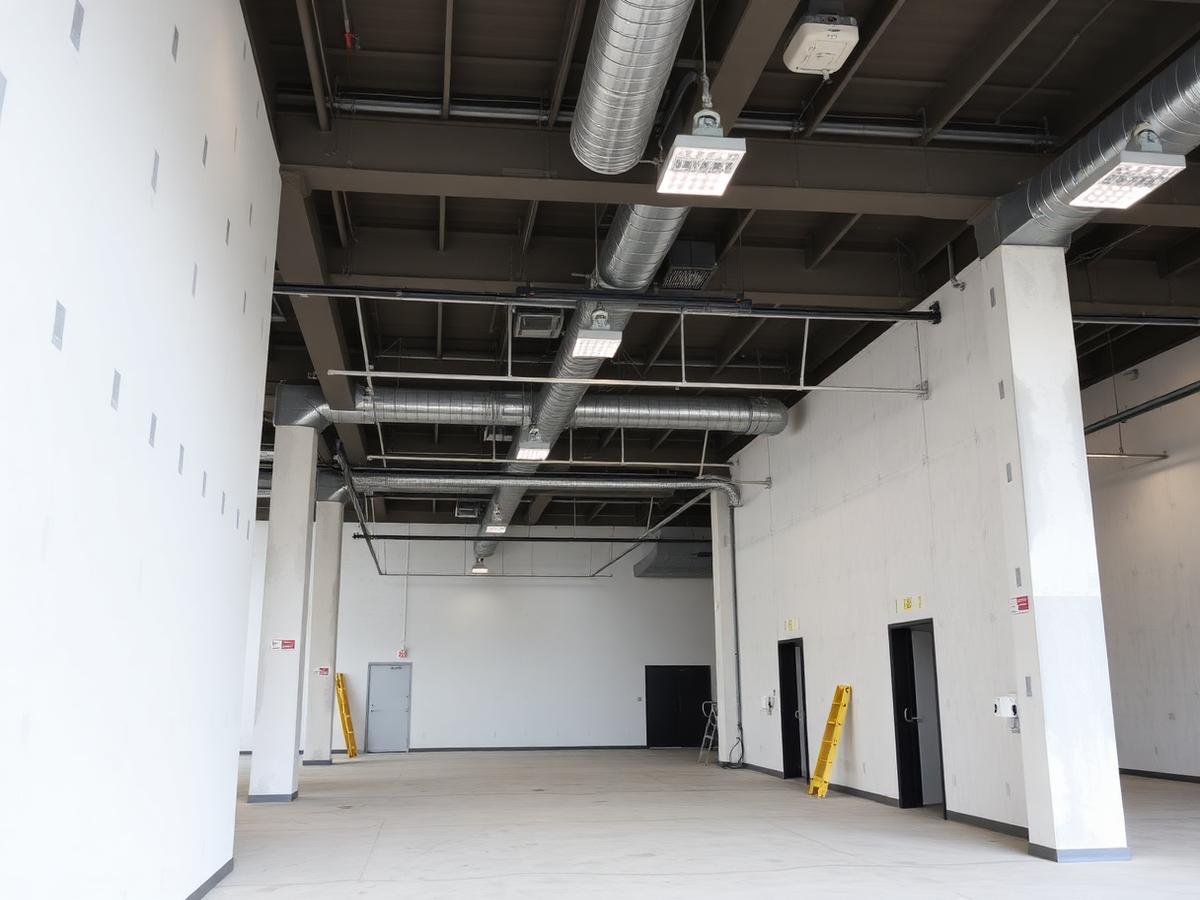 Office Block Interior Finish